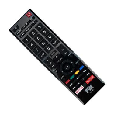 Imagem de Controle Remoto Compatível Toshiba CT-8547 - Smart TV - PIX
