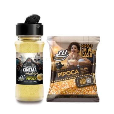 Imagem de Combo Perfeito Milho De Pipoca Tradicional 1 Kilo + Tempero Para Pipoc