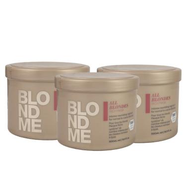 Imagem de Schwarzkopf BlondMe Kit 3 Máscara 500ml