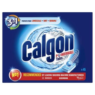 Imagem de Comprimidos amaciadores de água Calgon 3 em 1, 45 comprimidos