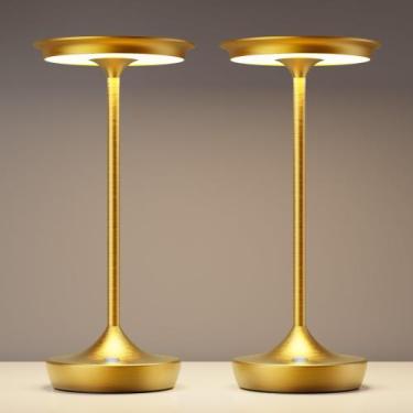 Imagem de Candeeiro de mesa YHT sem fio recarregável de 6000mAh à prova d'água, 