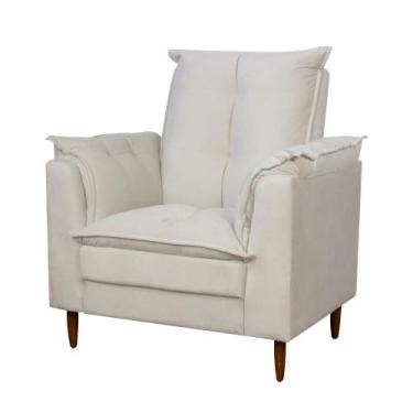 Imagem de Poltrona de amamentação confortável Helena - Herrero, Bege