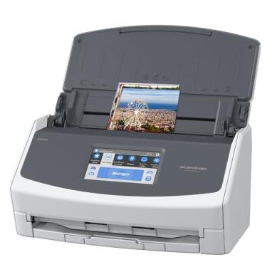 Imagem de Fujitsu ScanSnap iX1600 Scanner de documentos duplex colorido Deluxe com Adobe Acrobat Pro DC para Mac e PC, branco