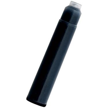 Imagem de Monteverde Cartucho de tamanho internacional para servir em canetas-tinteiro, preto, 6 por pacote (G302BK)