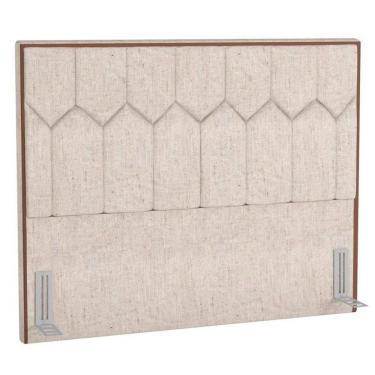 Imagem de Cabeceira Cama Casal 140cm órion P02 Linho Cru - Mpozenato