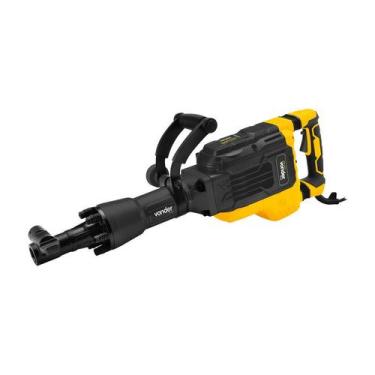 Imagem de Martelo demolidor 1700w mdv1765 65j 220v vonder plus, Preto, 220V