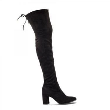 Imagem de Bota Longa Super Over Salto Alto Renata Mello Feminina-Feminino