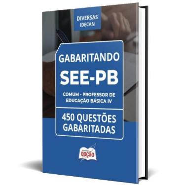 Imagem de Caderno See Pb 2025 Comum Professor Educação Básica Iv 450 - Apostilas