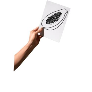 Imagem de Kit de Personalização Gráfica para Motocicletas, Adesivos Decorativos (Mamão 50x70)