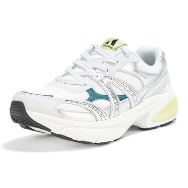 Imagem de Skechers Tênis feminino Shadow-Stellar 90, Cinza/verde, 36