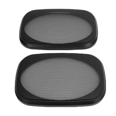 Imagem de Diyeeni Capas de Grade do Alto -falante, Protetor de Guarda do Subwoofer de Alto -falante, Caixa de Proteção de Protetora do Subwoofer Horl Horl Horl, Fácil de Instalar, 9,6 X 6,8in