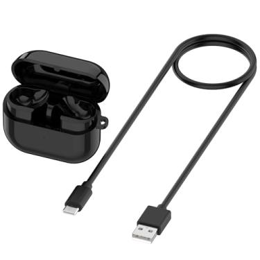 Imagem de YUULNMOP Capa de carregamento compatível com Samsung Galaxy Buds3 Pro R630, carregador rápido sem fio tipo C, caixa de carregamento com cabo de carregamento para fones de ouvido Samsung Buds3 Pro R630