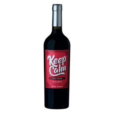 Imagem de Vinho Keep Calm And Drink Malbec 750ml - Corbeau Wines