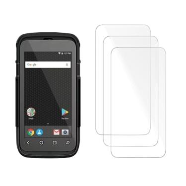 Imagem de SCDIYEER Protetor de tela de vidro temperado pacote com 3 de alta definição, compatível com Honeywell CT60