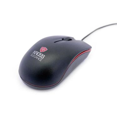 Imagem de Mouse c/fio USB KE-M090 preto kross