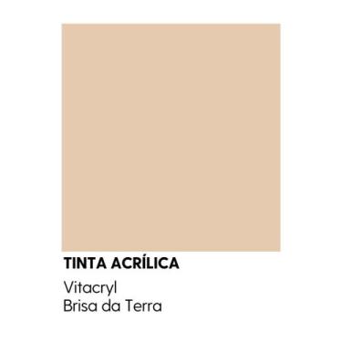 Imagem de Tinta Emborrachada Acetinada Marrons - Vitacryl, Brisa de Terra, 3,6 l
