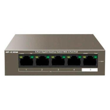 Imagem de Switch IP-Com 5 Portas POE Gigabit G1105P-4-63W - Com/Tem, Cinza