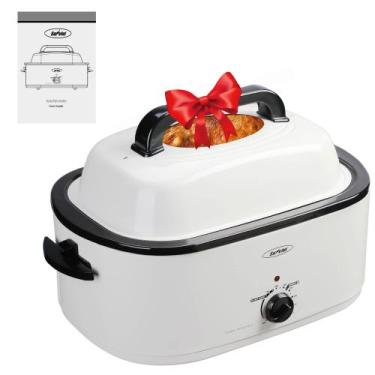 Imagem de Forno de torrefação elétrico Sunvivi 24 litros 12,7 L 12 kg branco