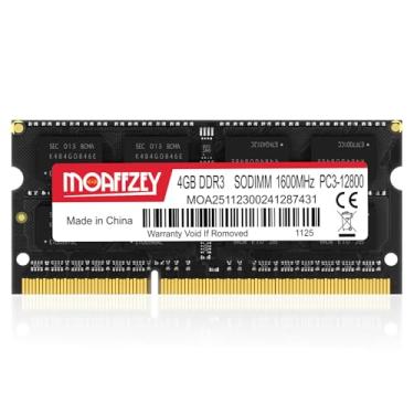 Imagem de Moaffzey 8GB DDR3/DDR3L RAM 1600MHz (PC3-12800) CL11 SODIMM, 204-Pin 1.35/1.5V 2Rx8 Dual Rank Non-ECC Unbuffered Laptop Notebook RAM Upgrade - Preto
