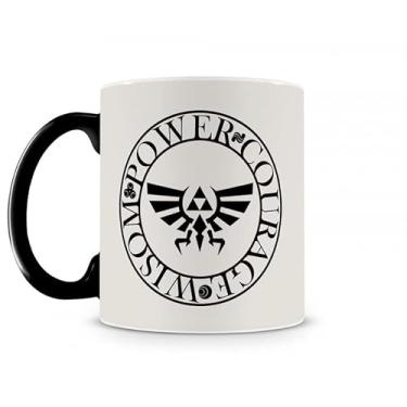 Imagem de Caneca M�gica Legend Of Zelda Triforce MOD 2 330 ml
