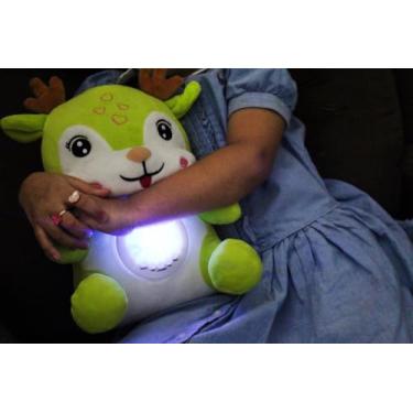 Imagem de Ursinho Pelucia Projetor Estrelado com Luz e Som