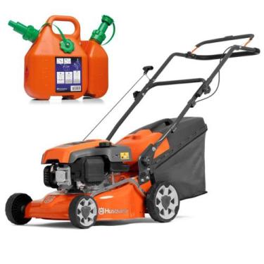 Imagem de Cortador De Grama Gasolina Husqvarna LC140P Com Bidão Para Abastecimen