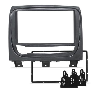 Imagem de Moldura do Painel 7 Polegadas Strada Adventure Palio Weekend Siena 2013 a 2019 Grafite