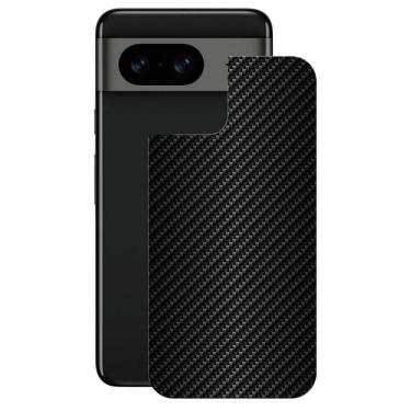 Imagem de Película para Google Pixel 8 - Traseira de Fibra de Carbono Preta - Gshield