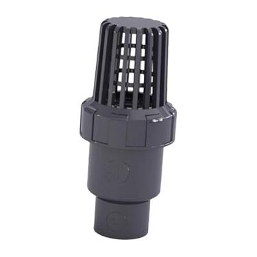 Imagem de FLCPJGV Válvula de Pé para Bomba de água, Design de Cesta Superior, Válvula Plana de Baixa Pressão de PVC de Via única para Mangueiras de Piscina, Fazenda E P, 40 mm