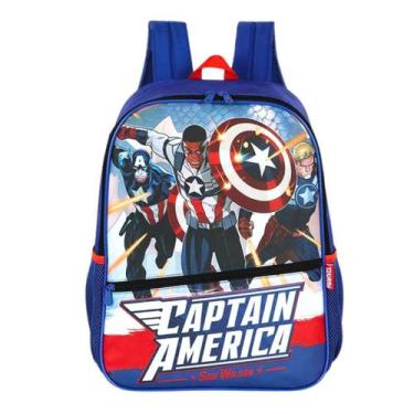 Imagem de Mochila de Costas Avengers Vingadores Infantil - Luxcel