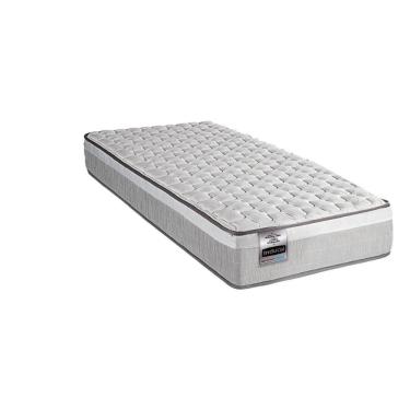 Imagem de Colchão Solteirão Hanover 96x203cm Molas Ensacadas Softgel Inducol Cr447b Branco/cinza Branco/cinza