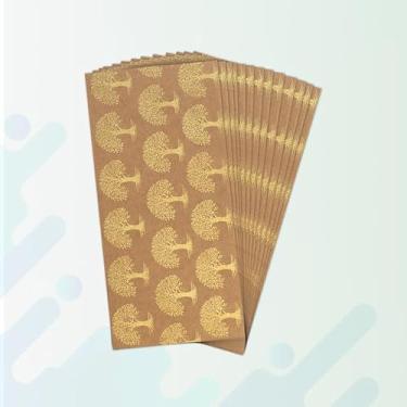 Imagem de Packmate Shagun Envelope Tree Print (pacote com 20), feito de papel reciclado