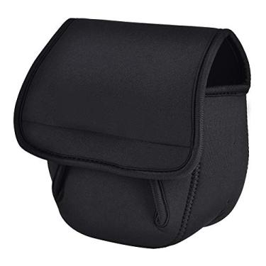 Imagem de Zerone Capa de molinete de pesca, capa protetora de molinete bolsa bolsa de molinete de pesca capa protetora acessório de pesca (S)