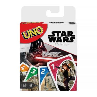 Imagem de Jogo de Cartas UNO Disney Star Wars 112 Cartas GPP00 - Mattel