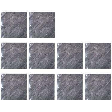 Imagem de Placa Adesiva Marmore 3D Kit 10 uni Obra Reforma Quarto Sala Cozinha Papel de Parede Autocolante Ambiente Moderno