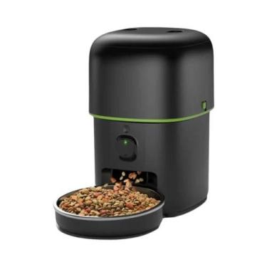 Imagem de Dispensador Automático De Ração Para Gatos Com Câmera WiFi Controle Pe