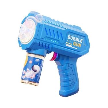 Imagem de Pistola Automática De Bolhas De Sabão Brinquedo Ao Ar Livre Máquina De
