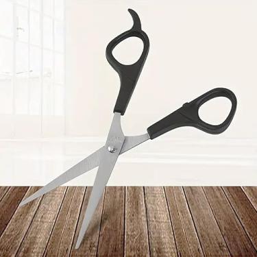 Imagem de Mini tesoura de detalhes, tesoura de precisão pequena de 16,5 cm, corte de cabelo leve profissional para artesanato em papel, corte de tecido, artesanato, sobrancelhas, salão de beleza