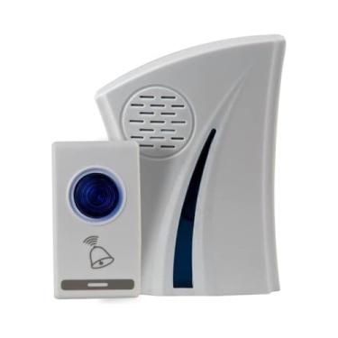 Imagem de Campainha Sem Fio para Idoso – Wireless Residencial de Longo Alcance, Fácil Instalação, Ideal para Quarto, Enfermos e Pessoas Doentes, Alarmes Assistência