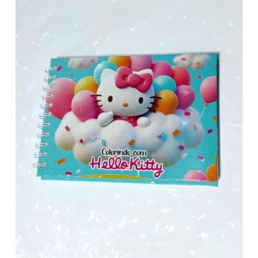 Imagem de Livro De Colorir Hello Kitty Premium 50 Paginas De Desenhos