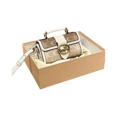 Imagem de Bolsa Feminina Pequena De Cores Contrastantes, Minimalista E Elegante,