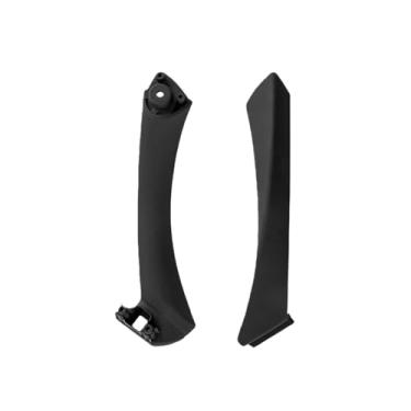 Imagem de Compatível com bmw e90 e91/bmw 3-series painel maçaneta da porta interna do carro sedan puxar guarnição capa 51417230850 51419150335 51419150340(Black-Set-Left)