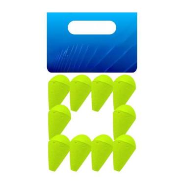 Imagem de Bóia Lambari Guia Isopor Nº02 - Jr Pesca - Flex Fishing, Amarelo