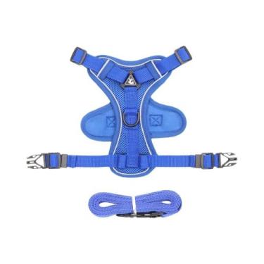 Imagem de Conjunto De Coleira E Arnês Ajustável E Respirável Para Gatos, Com Fai