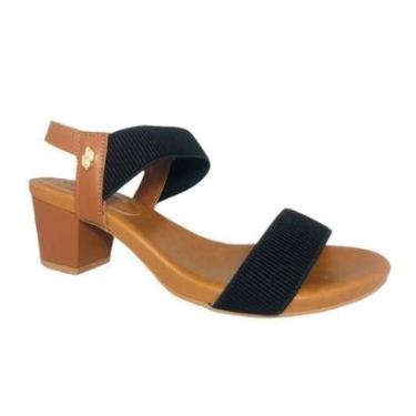 Imagem de SANDALIA SALTO USAFLEX Y8204 PRETO-Feminino
