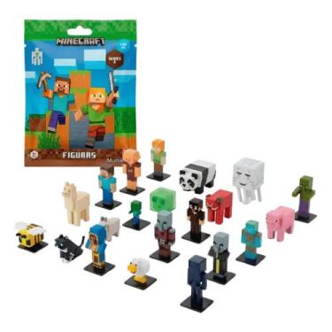 Imagem de Minecraft Mini Figura Sortida e Unitária Série 2 Surpresa Multikids - 