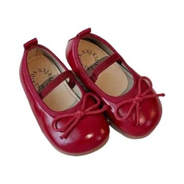 Imagem de Sapatos de Couro para Meninas - Primavera/Outono 2024 - Estilo Coreano