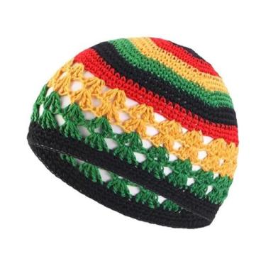 Imagem de Gorro Kufi De Algodão Sólido Para Mulheres E Homens, Toucas Islâmicas 