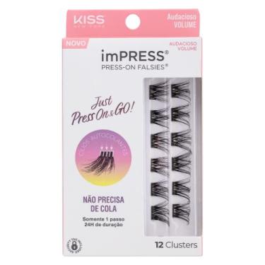 Imagem de Cílios Postiços imPRESS Mini REFIL Audacioso Volume - Kiss New York
