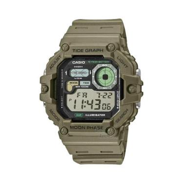 Imagem de Relógio Digital Esportivo Masculino Casio Para Atividades Ao Ar Livre,